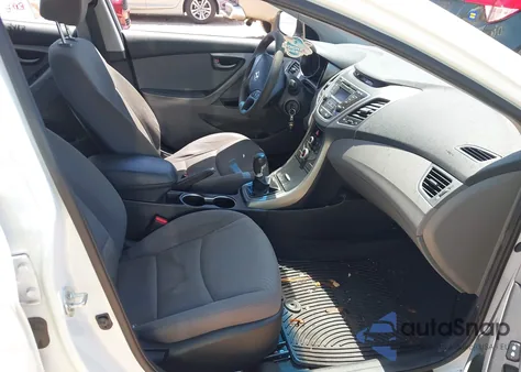 2016 Hyundai Elantra Se from USA, damaged, VIN 5NPDH4AE2GH711014